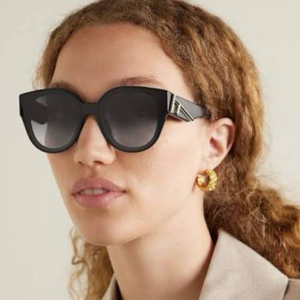 NWOT FENDI First Brown Tortoise Oversized Round Luxury Designer Sunglasses - Picture 15 of 15